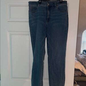 Talbots High-Waist Straight-Leg Denim Jeans